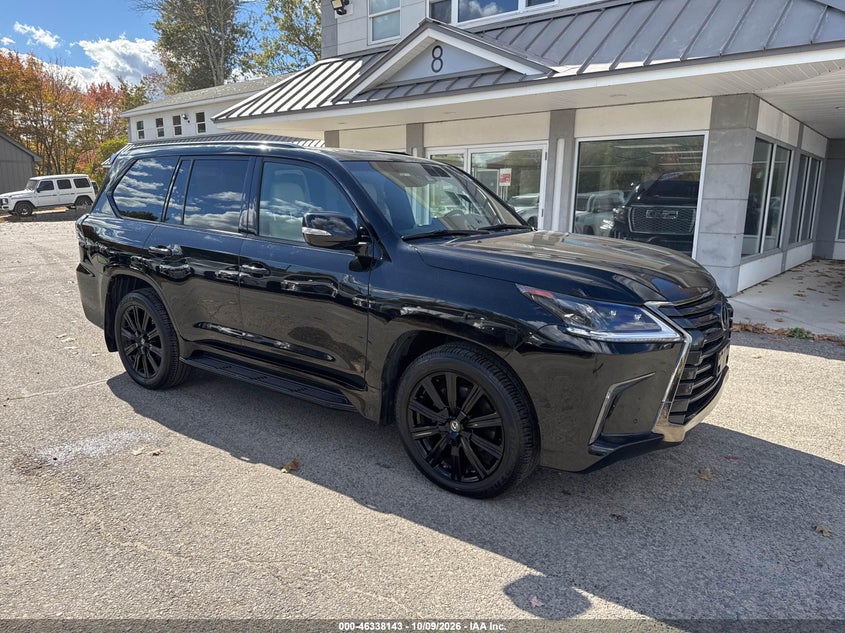 Vin: jtjhy7ax2k4303189, lot: 46838402, lexus lx 570 three-row 20191