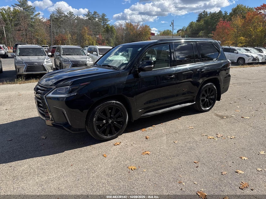 Vin: jtjhy7ax2k4303189, lot: 46838402, lexus lx 570 three-row 20192