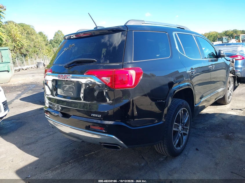 Vin: 1gkknxls3hz121231, lot: 46838425, gmc acadia denali 20174