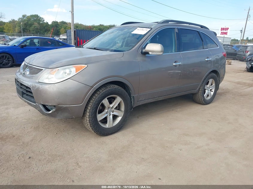 Vin: km8nudcc3au128861, lot: 46838438, hyundai veracruz limited 20102
