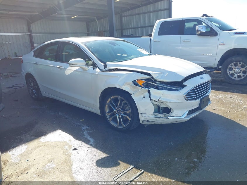 Vin: 3fa6p0cd2kr128530, lot: 46838440, ford fusion sel 2019 img_1