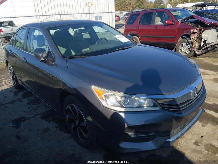 Vin: 1hgcr2f78ga149684, lot: 46838447, honda accord ex 20161