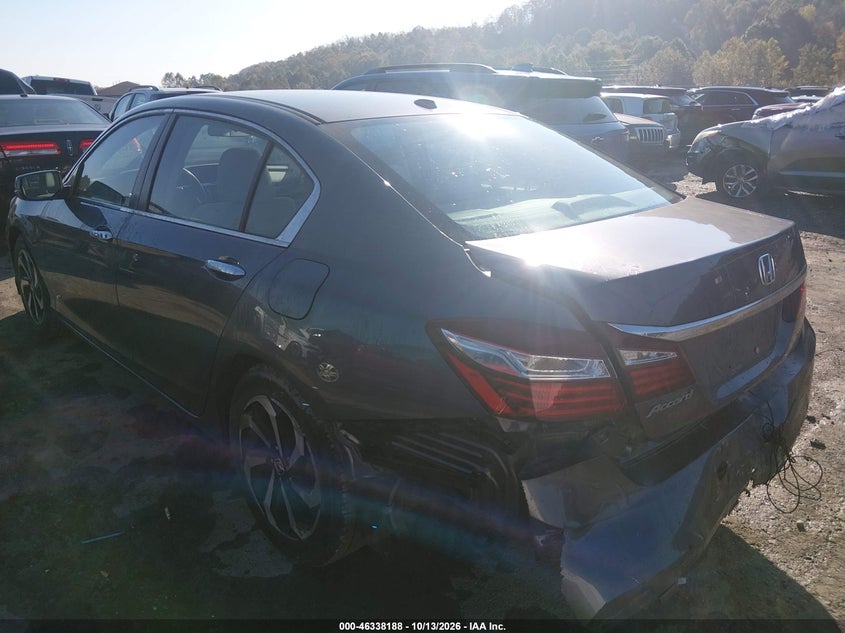 Vin: 1hgcr2f78ga149684, lot: 46838447, honda accord ex 20163