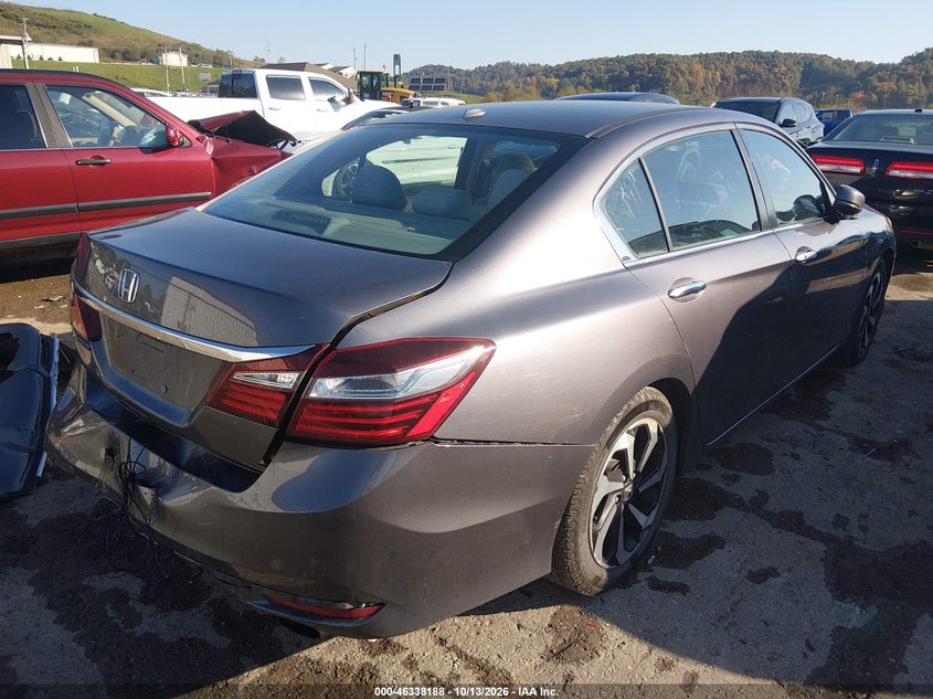 Vin: 1hgcr2f78ga149684, lot: 46838447, honda accord ex 20164