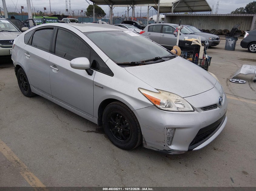 Vin: jtdkn3du4f1901285, lot: 46838470, toyota prius two 20151
