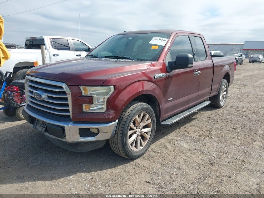 Vin: 1ftex1cp8ffb22918, lot: 46838475, ford f-150 xlt 20152