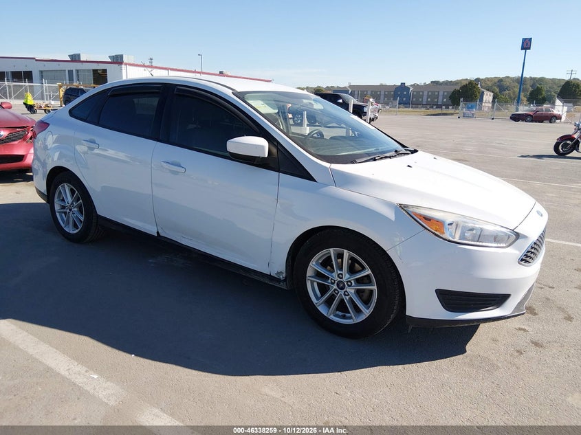 Vin: 1fadp3f25jl316314, lot: 46838518, ford focus se 20181