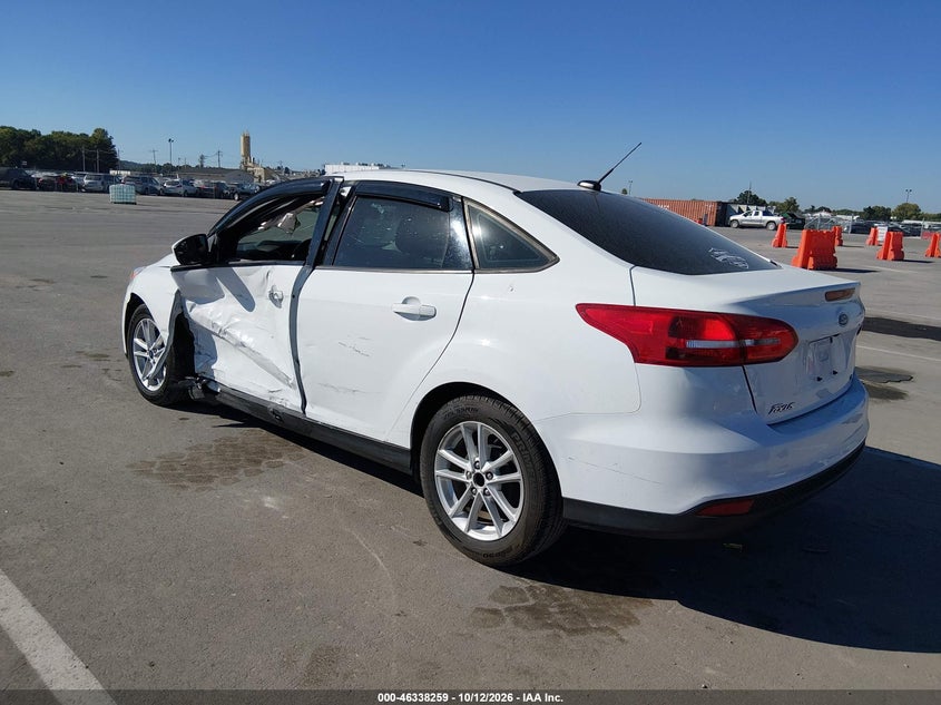 Vin: 1fadp3f25jl316314, lot: 46838518, ford focus se 20183