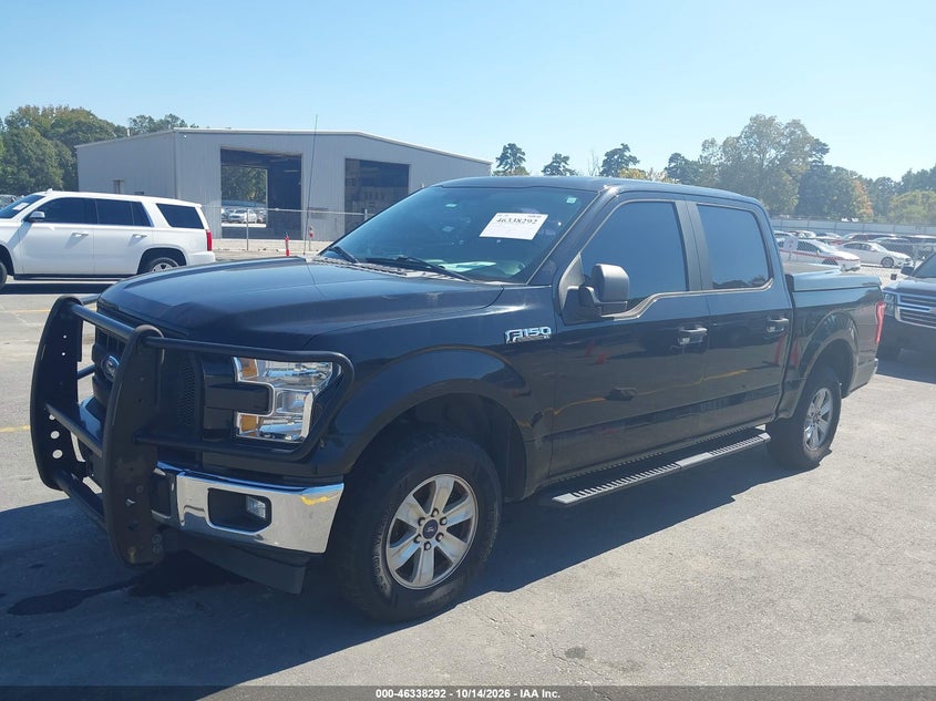 Vin: 1ftew1ef7hfb68377, lot: 46838551, ford f-150 xl 20172