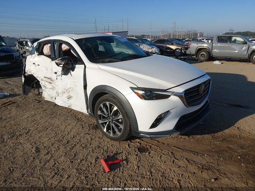 Vin: jm1dkdd78k0406539, lot: 46838553, mazda cx-3 grand touring 2019 img_1