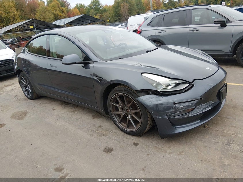 Vin: 5yj3e1eb3mf069142, lot: 46838581, tesla model 3 long range dual motor all-wheel drive 20211