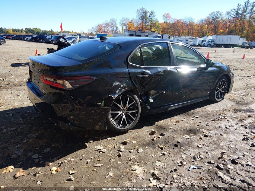 Vin: 4t1t11bk3pu094288, lot: 46838586, toyota camry se awd 20234