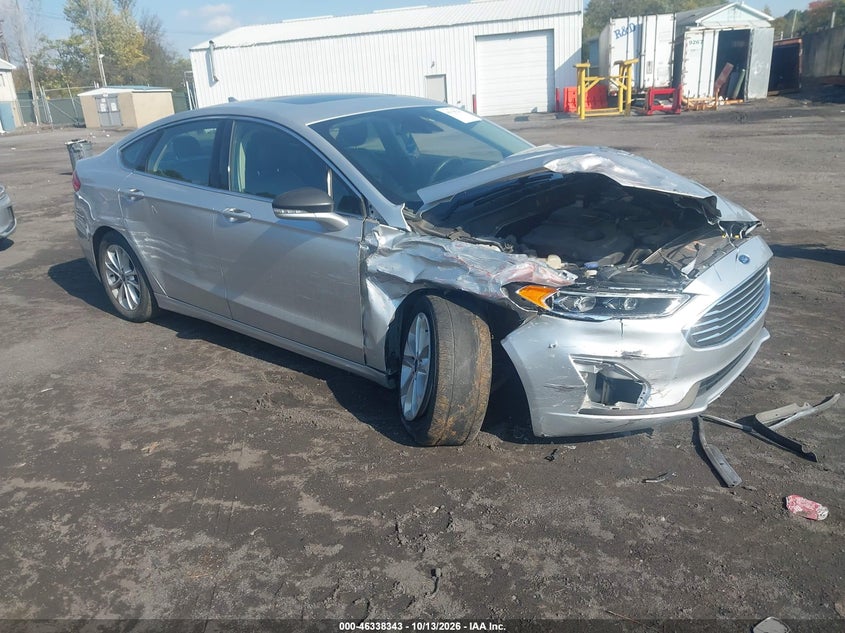 Vin: 3fa6p0mu7kr185532, lot: 46838602, ford fusion hybrid sel 2019 img_1