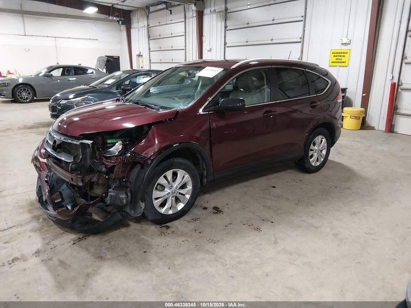 Vin: 5j6rm4h79el101882, lot: 46838604, honda cr-v ex-l 20142