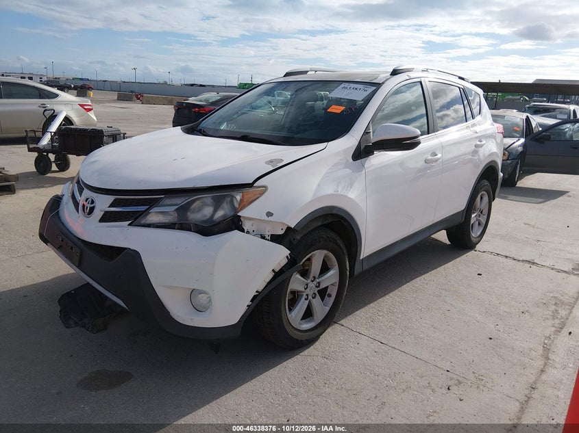 Vin: 2t3wfrev5ew105458, lot: 46838635, toyota rav4 xle 20142