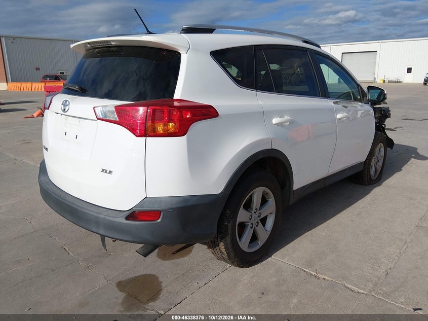 Vin: 2t3wfrev5ew105458, lot: 46838635, toyota rav4 xle 20144
