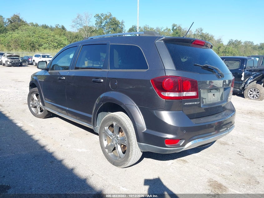 Vin: 3c4pdcgb1ht607857, lot: 46838642, dodge journey crossroad plus 20173