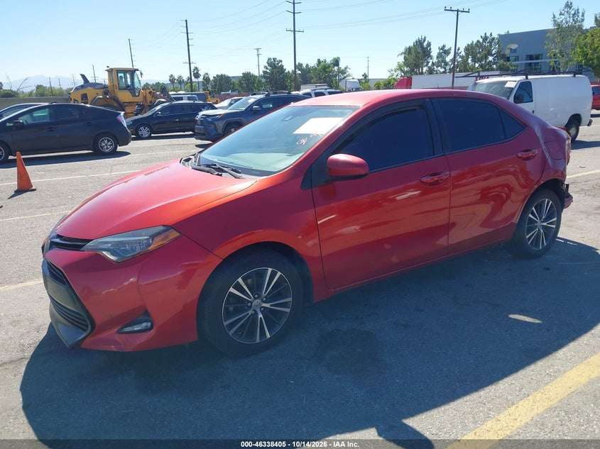 2017 Toyota Corolla Le, Unknown, IAAI, VIN 5YFBURHE1HP660373 — photo 2