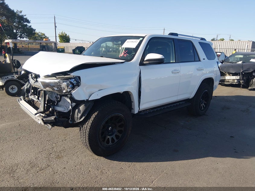 Vin: jtebu5jr0k5656367, lot: 46838711, toyota 4runner sr5 20192