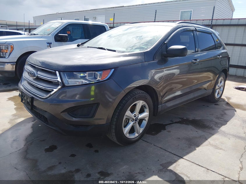 Vin: 2fmpk3g94jbc55292, lot: 46838732, ford edge se 20182