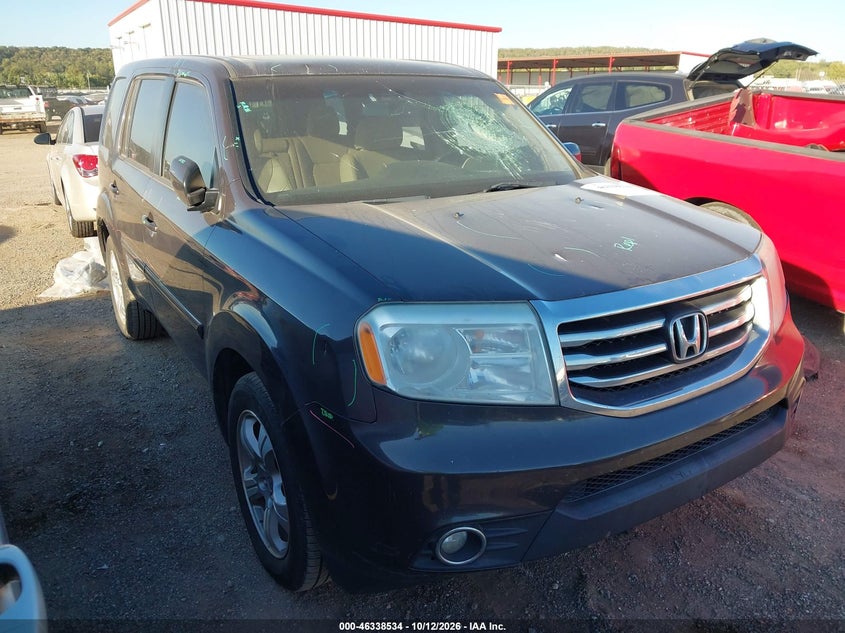 Vin: 5fnyf3h66cb007455, lot: 46838793, honda pilot ex-l 2012 img_1