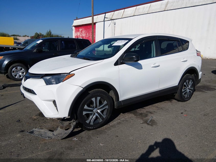 Vin: 2t3zfrev4jw464081, lot: 46838814, toyota rav4 le 20182