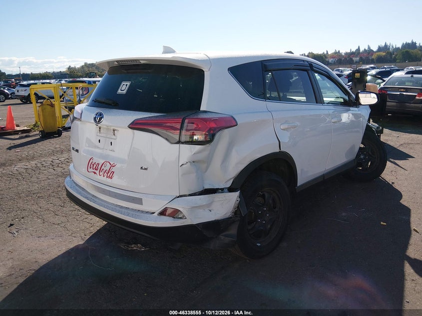 Vin: 2t3zfrev4jw464081, lot: 46838814, toyota rav4 le 20184