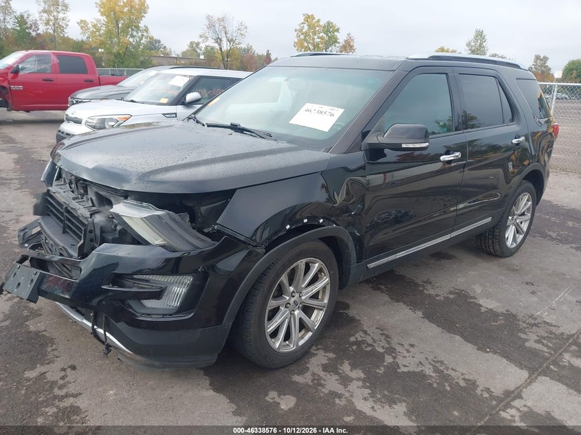 Vin: 1fm5k8fhxhgb04599, lot: 46838835, ford explorer limited 20172