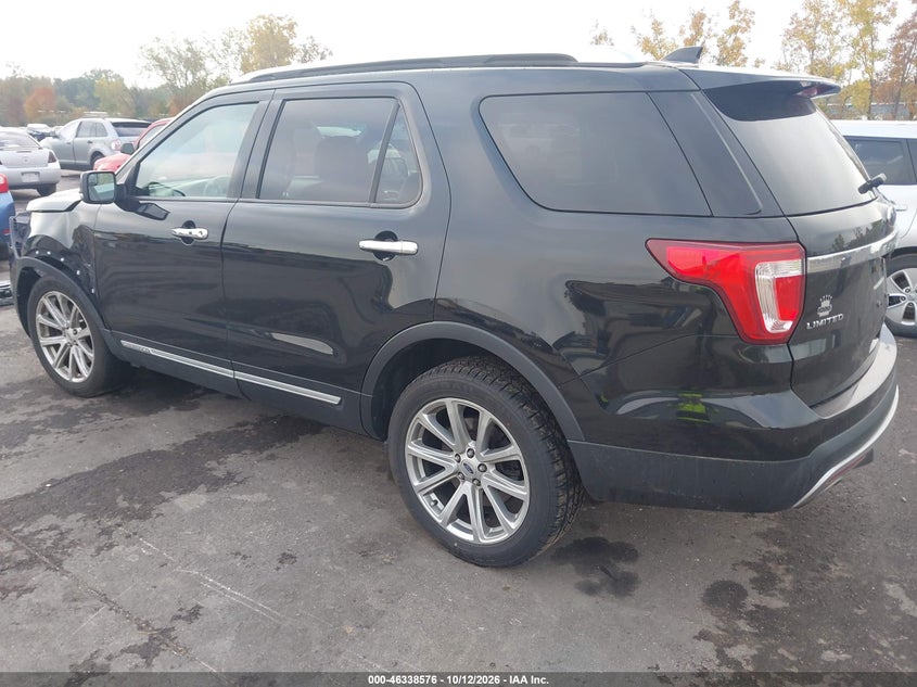 Vin: 1fm5k8fhxhgb04599, lot: 46838835, ford explorer limited 20173