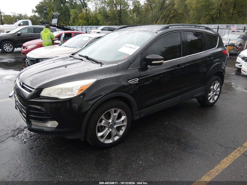 Vin: 1fmcu9h97dua29000, lot: 46838870, ford escape sel 20132