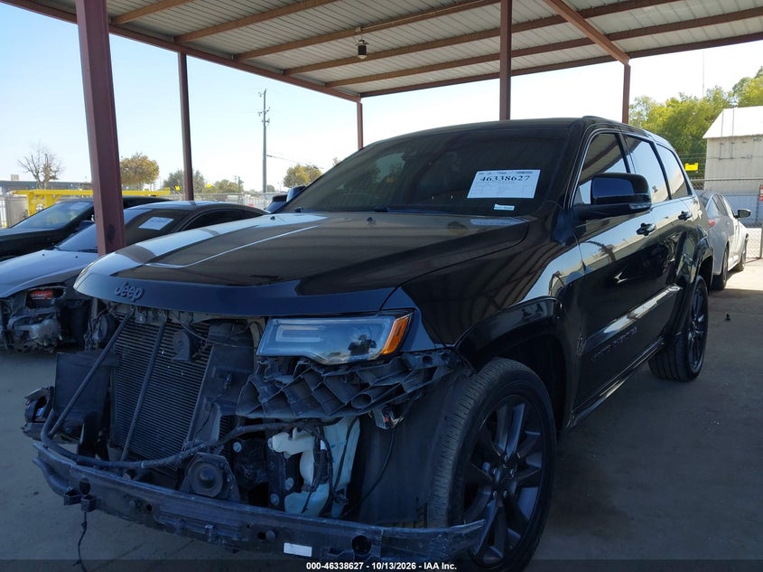 Vin: 1c4rjecg8jc216348, lot: 46838886, jeep grand cherokee high altitude 4x2 20182