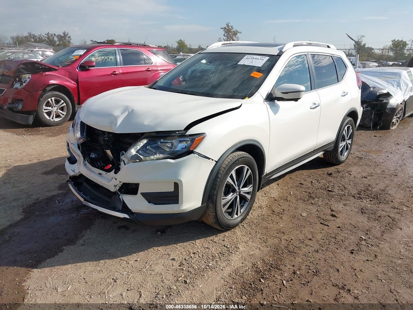 2019 Nissan Rogue Sv, Front End, IAAI, VIN JN8AT2MV7KW393142 — photo 2