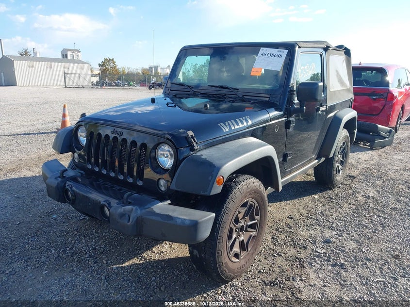 Vin: 1c4ajwagxhl588628, lot: 46838947, jeep wrangler 20172