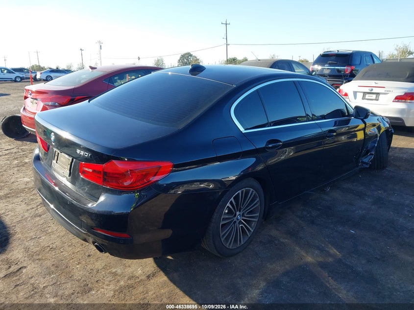 Vin: wbajr3c01lww79704, lot: 46838954, bmw 530i 20204