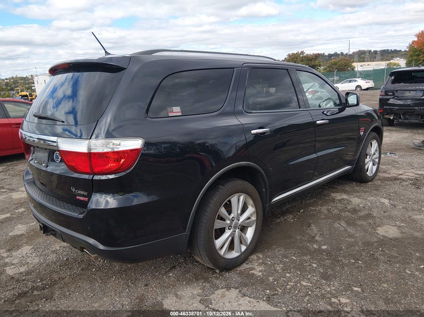 Vin: 1d4se4gt0bc630624, lot: 46838960, dodge durango crew 20114