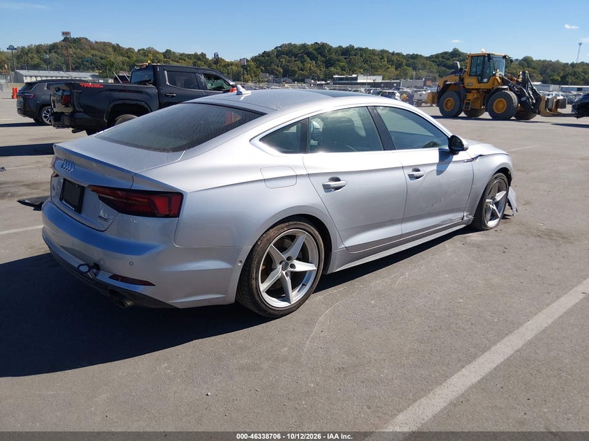 Vin: waufncf5xka090669, lot: 46838965, audi a5 45 premium 20194