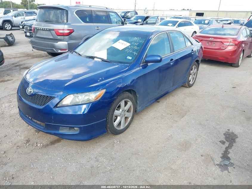 2009 Toyota Camry Se, Удар сзади, IAAI, VIN 4T1BE46K59U365740 — фото 2