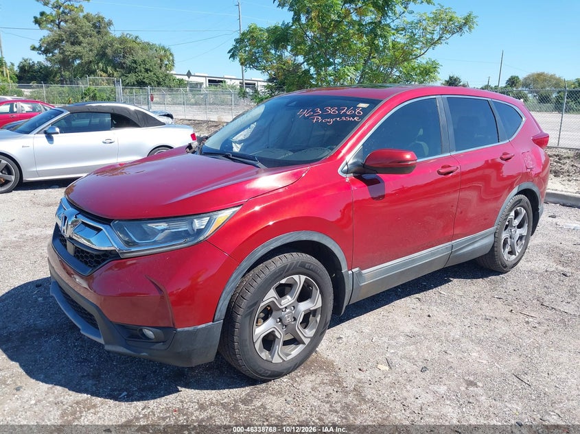 Vin: 5j6rw1h58jl016338, lot: 46839028, honda cr-v ex 20182
