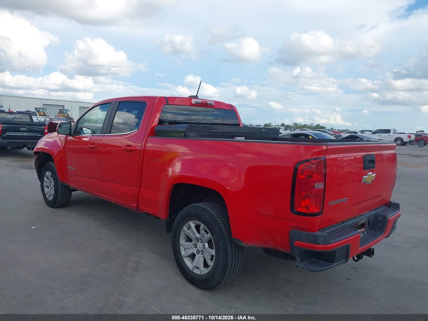 Vin: 1gcgsbe34f1124170, lot: 46839030, chevrolet colorado lt 20153