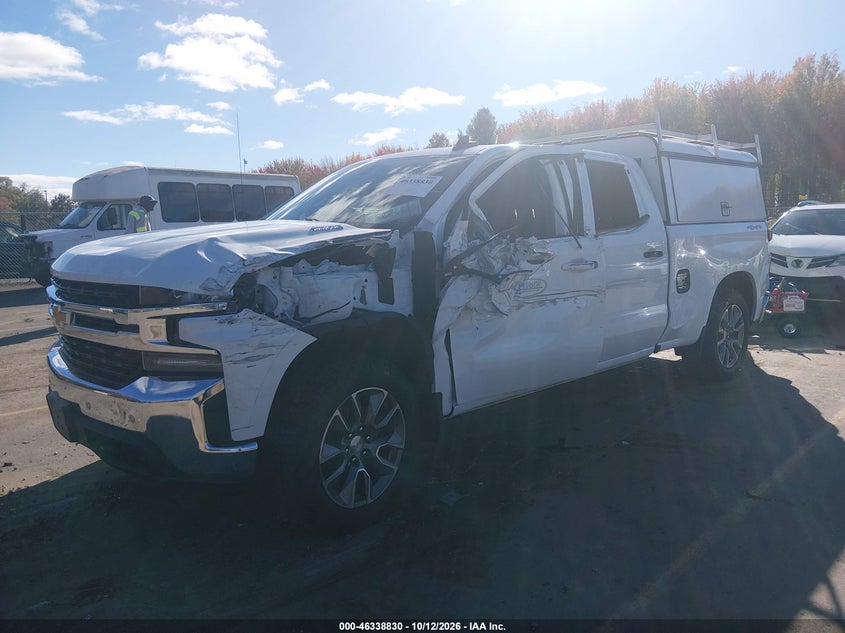 Vin: 1gcuydet0mz288138, lot: 46839089, chevrolet silverado 1500 4wd  standard bed lt 20212