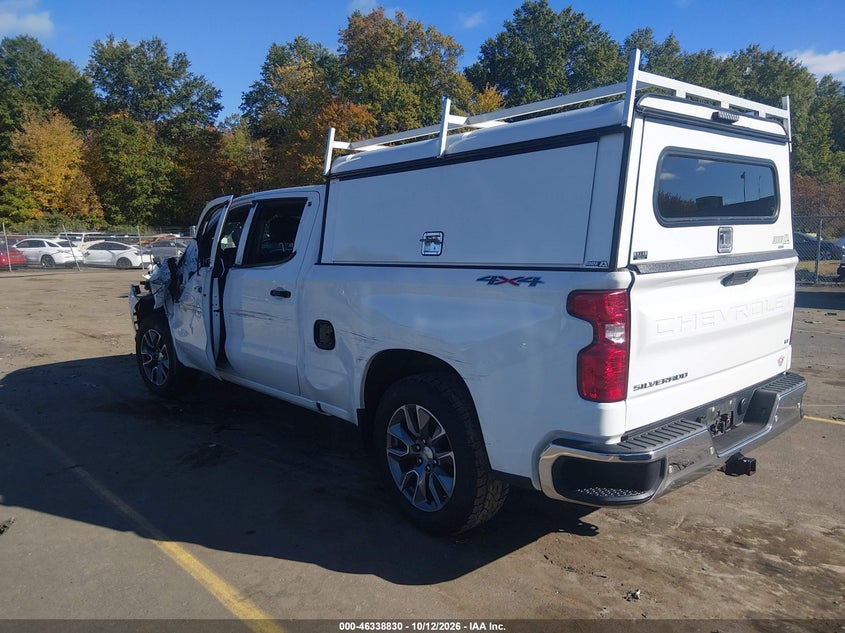 Vin: 1gcuydet0mz288138, lot: 46839089, chevrolet silverado 1500 4wd  standard bed lt 20213
