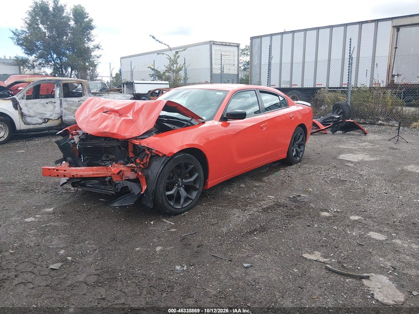 Vin: 2c3cdxbg1lh238383, lot: 46839128, dodge charger sxt rwd 20202
