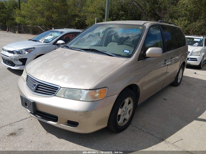 2000 Honda Odyssey Ex, Normal Wear & Tear, IAAI, VIN 2HKRL1861YH601090 — photo 2