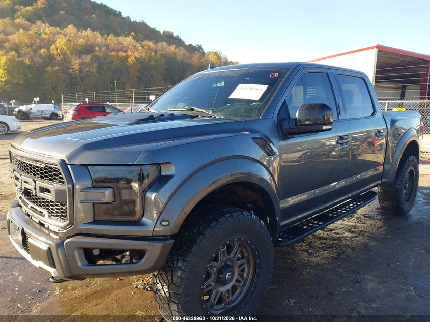 Vin: 1ftfw1rg9kfc39299, lot: 46839222, ford f-150 raptor 20192