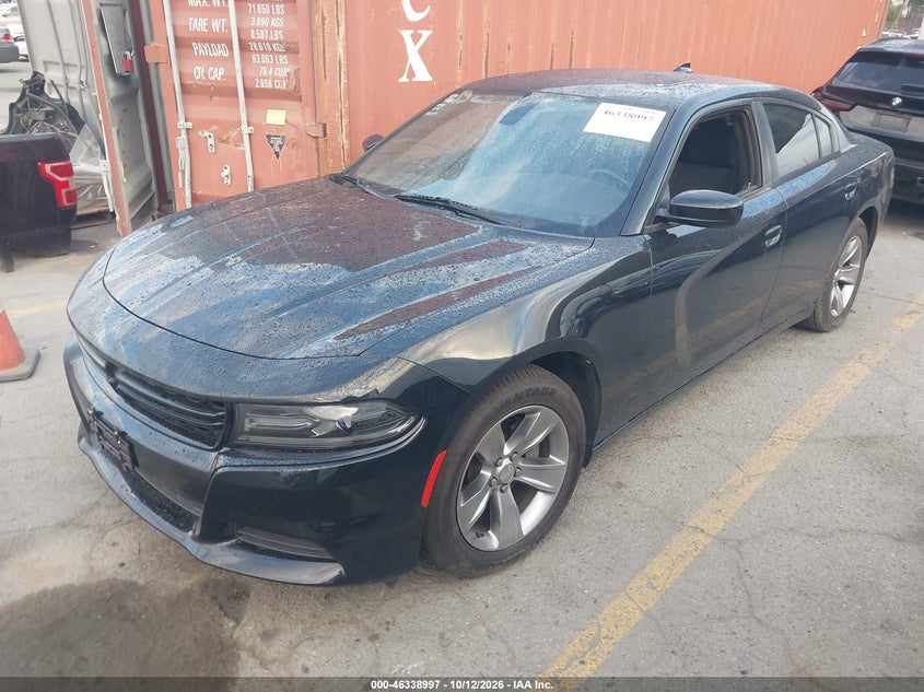 Vin: 2c3cdxhg8fh800520, lot: 46839256, dodge charger sxt 20152