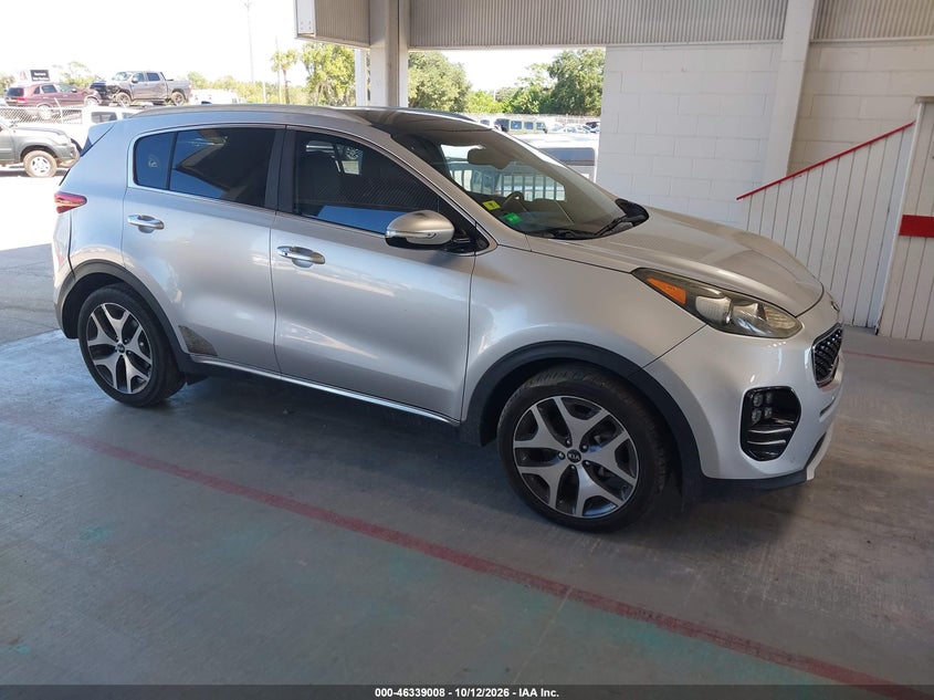 Vin: kndpr3a62h7177547, lot: 46839267, kia sportage sx turbo 20171