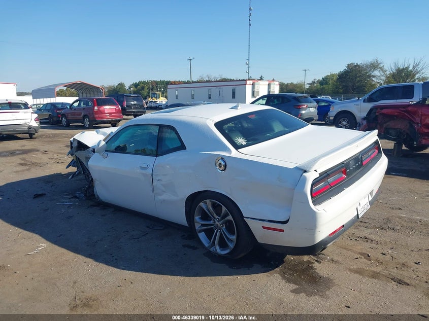 Vin: 2c3cdzjg1lh194320, lot: 46839278, dodge challenger gt 20203