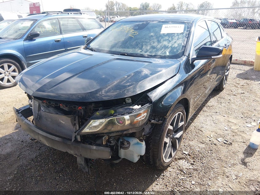 Vin: 2g1115s37g9136589, lot: 46839301, chevrolet impala 2lt 20162