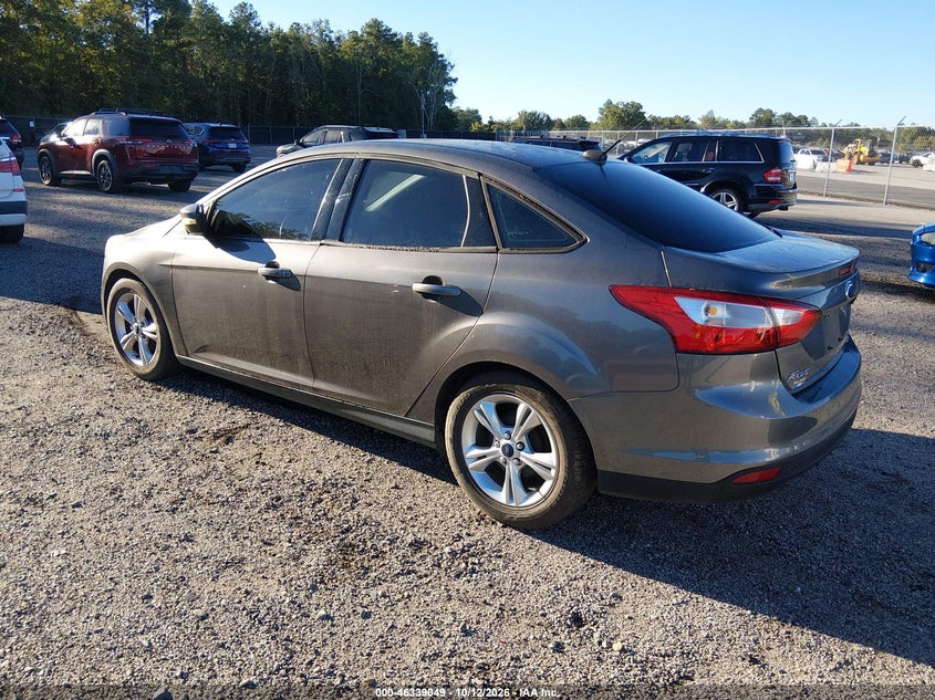 Vin: 1fadp3f24el387025, lot: 46839308, ford focus se 20143