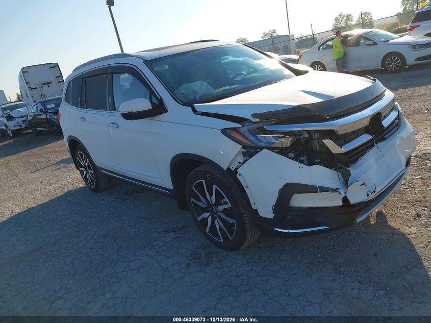 Vin: 5fnyf6h07kb005239, lot: 46839332, honda pilot elite 2019 img_1